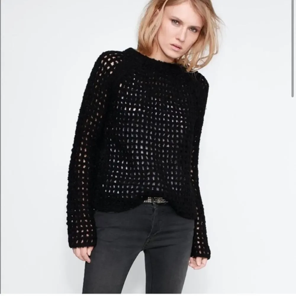Zadig & Voltaire Massimo Hook Sweater M - Picture 2 of 10
